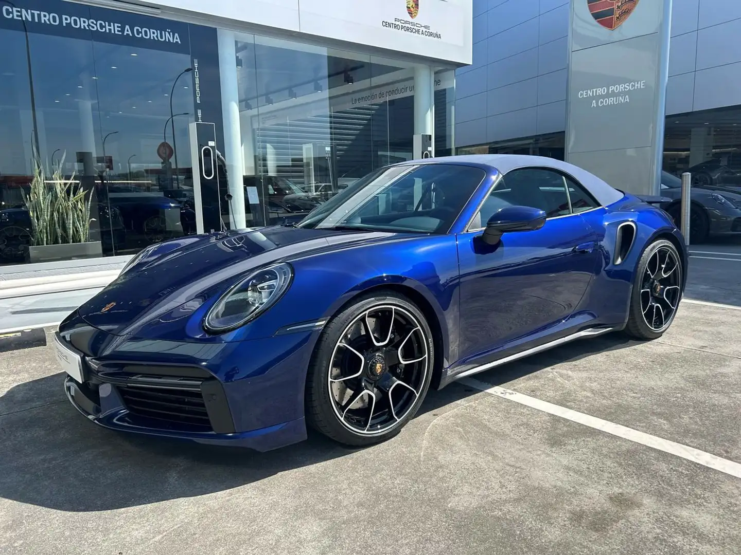 Porsche 911 Carrera TURBO Bleu - 1
