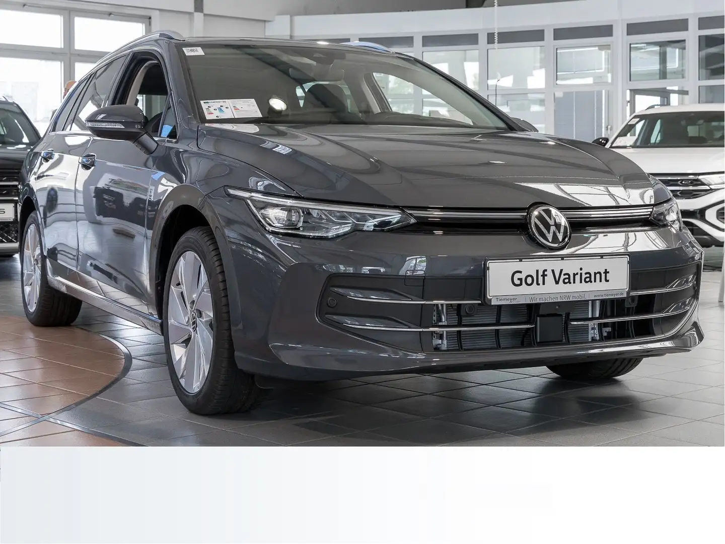 Volkswagen Golf Variant 1.5 TSI DSG STYLE AHK PANO 360° KAM Gris - 2