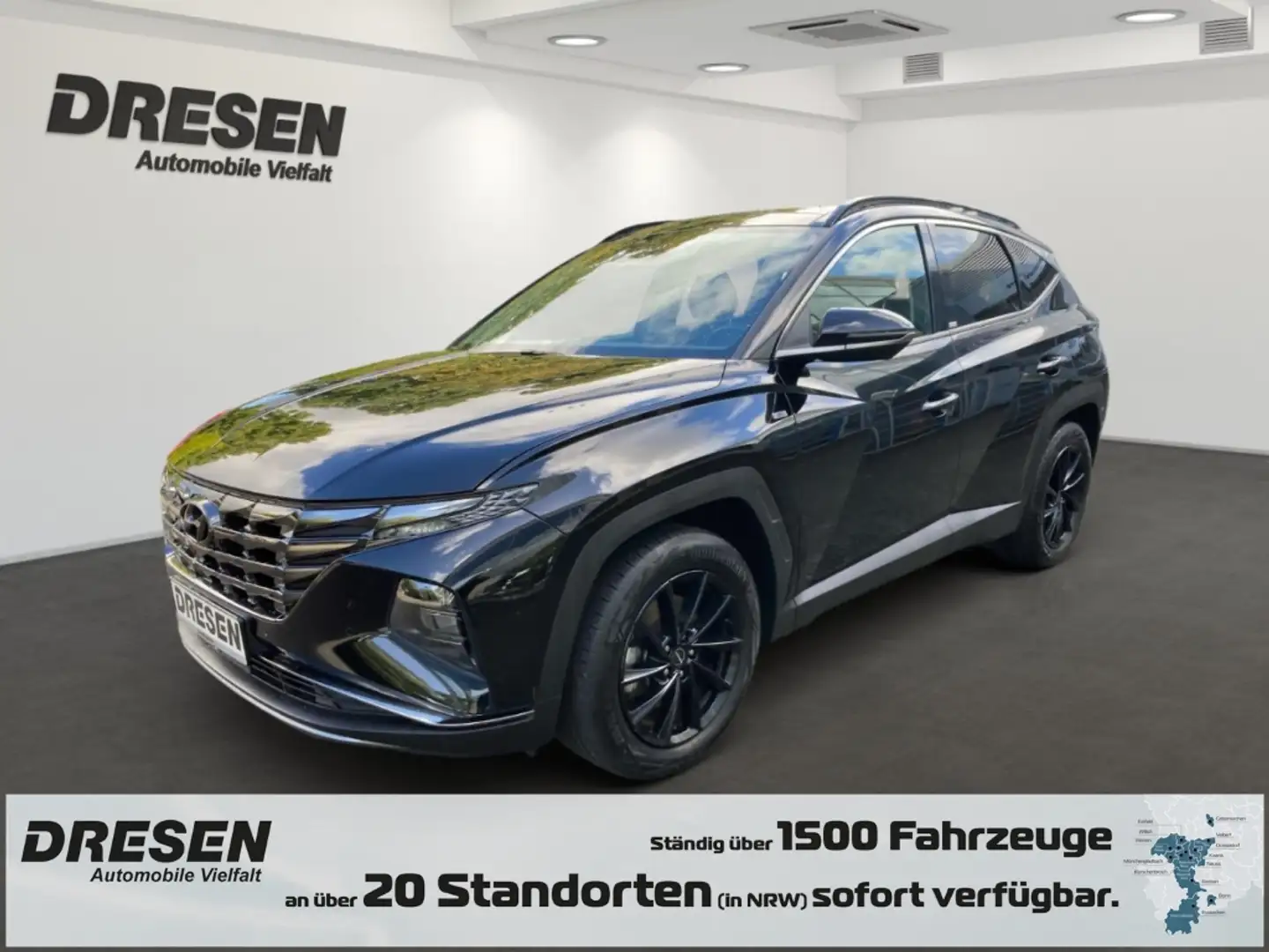 Hyundai TUCSON Trend 4WD El. Panodach Navi LED AppleCarPlay Nero - 1
