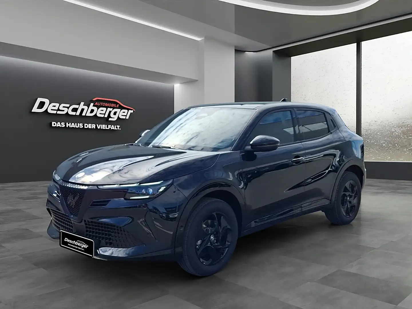 Alfa Romeo Junior Ibrida 1.2 MHEV e-DCT6 Sprint 40er Sondermodell Schwarz - 1