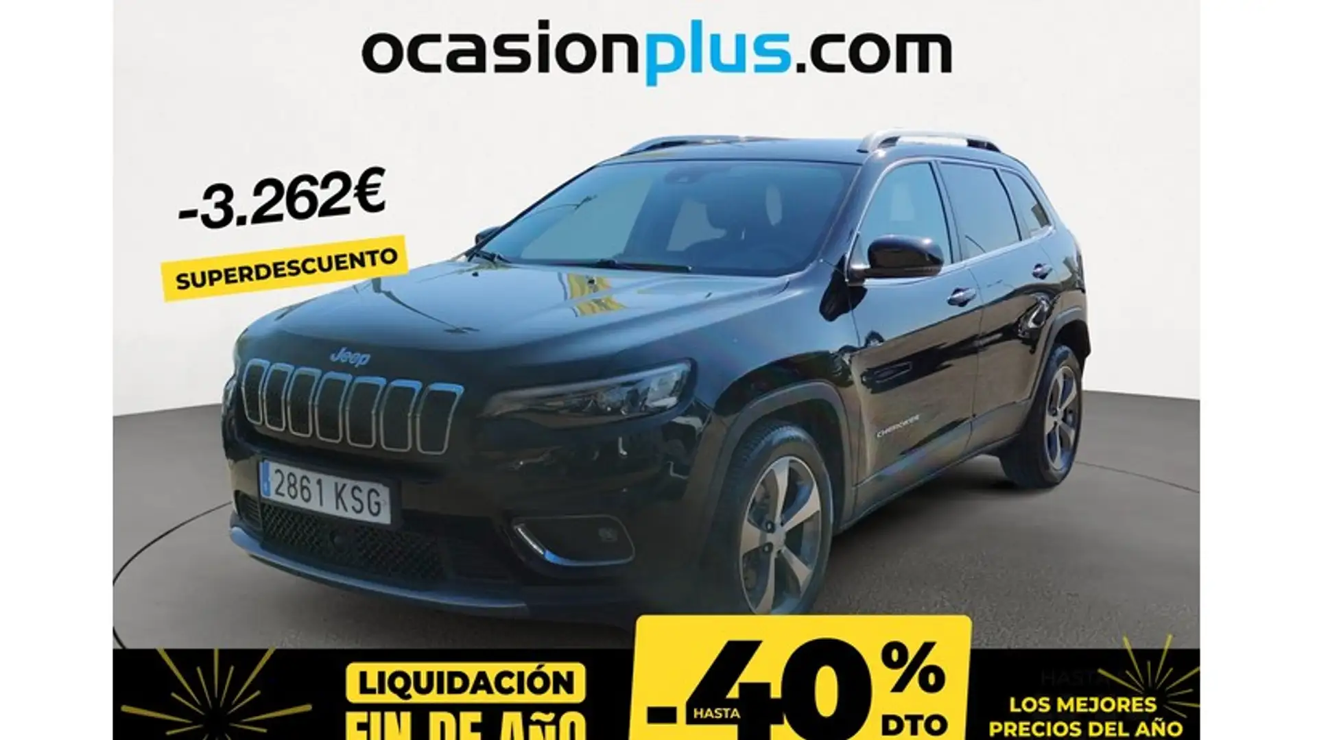 Jeep Cherokee 2.2 Limited FWD 9AT Noir - 1