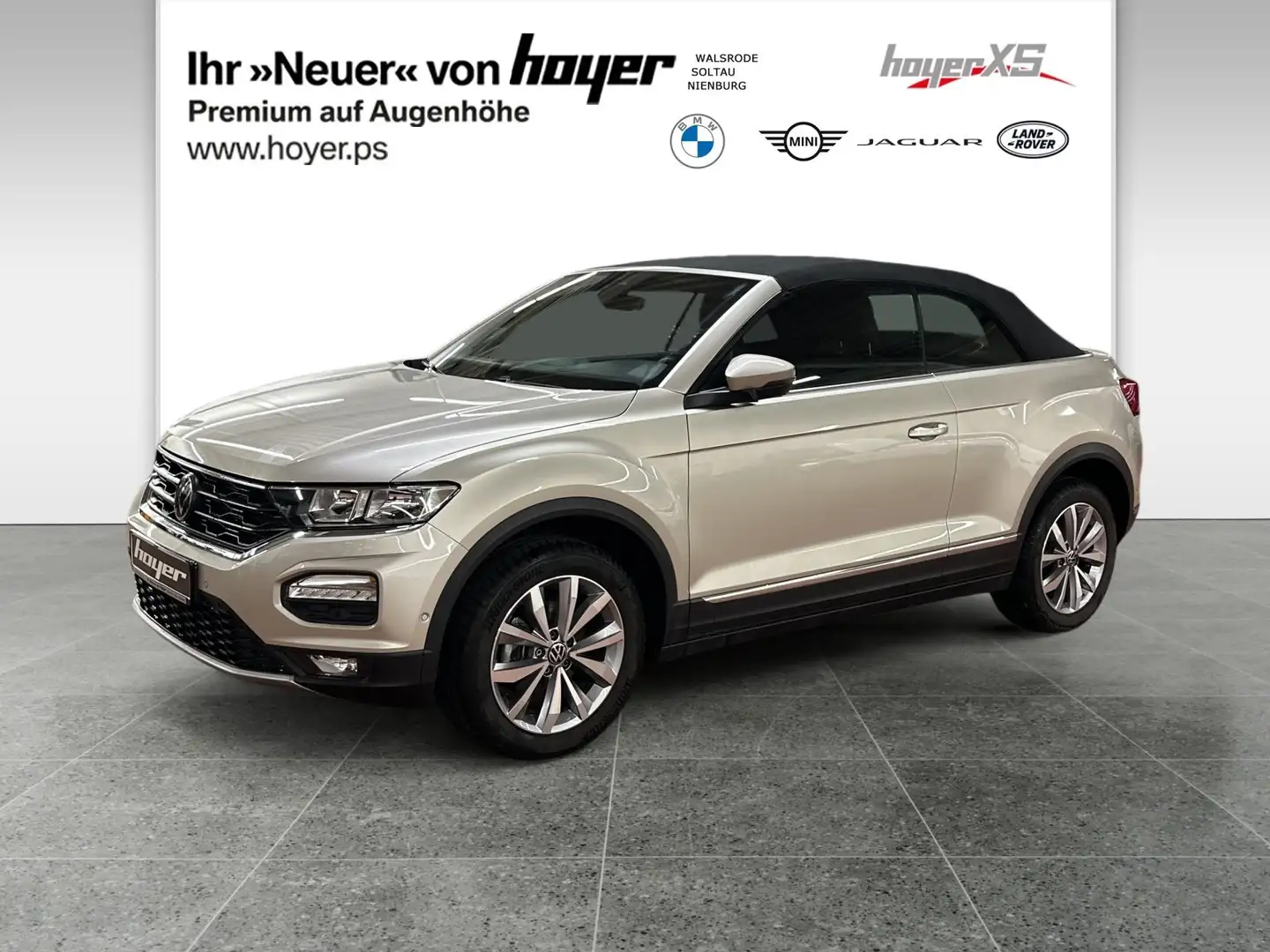 Volkswagen T-Roc Cabriolet 1.5 TSI ACT OPF DSG Style DAB Silber - 1