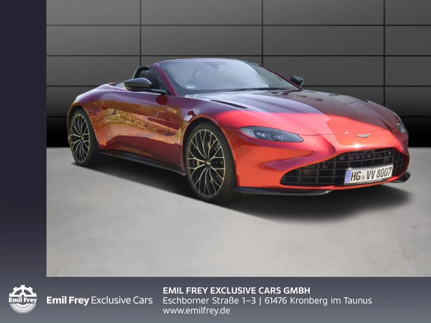 Aston Martin V8 V8 Vantage Cabriolet **UVP 205.000€** Czerwony - 1