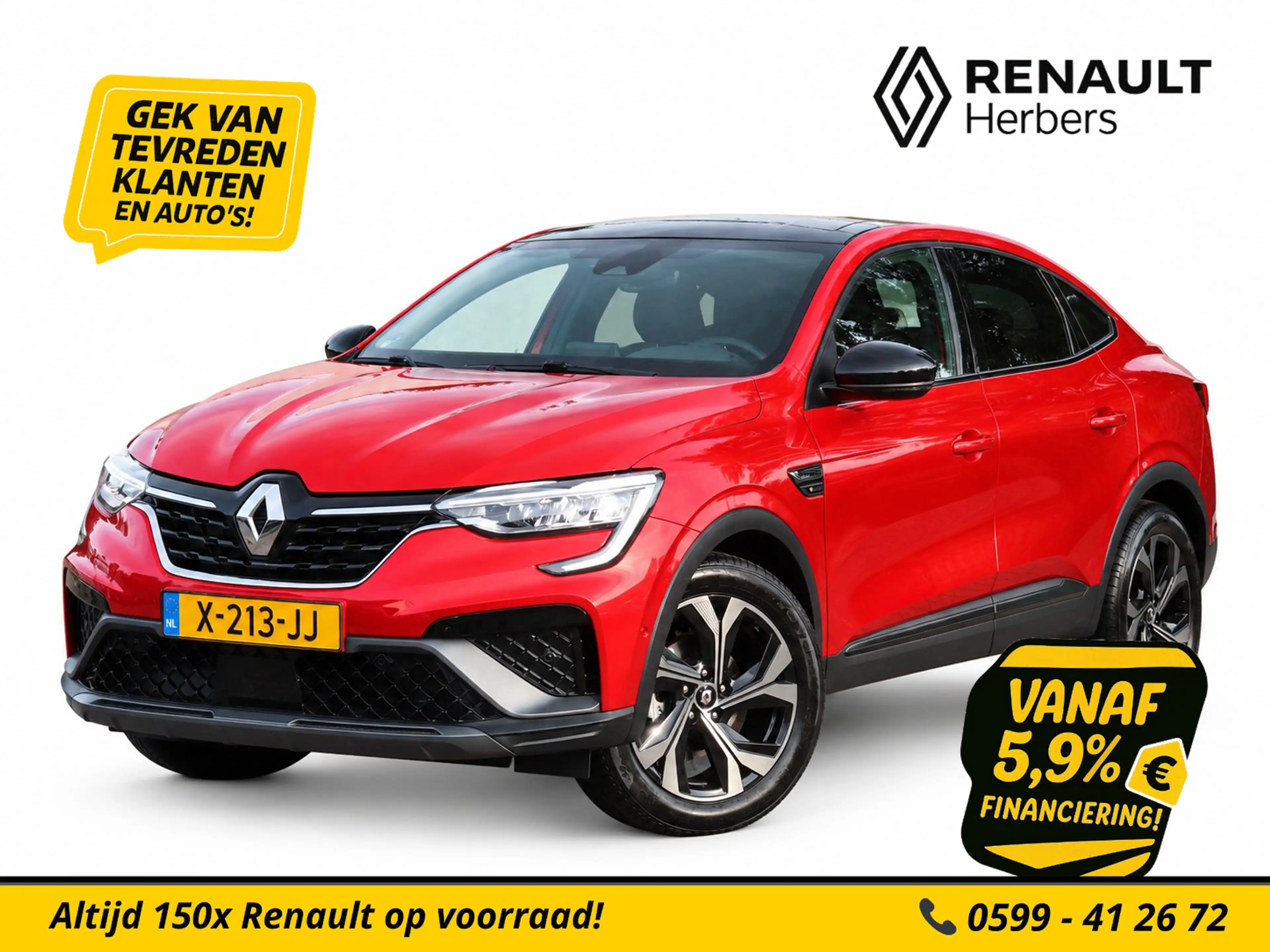 Renault Arkana 1.3 mild hybrid 160 R.S. line PANORAMA / BOSE / AD