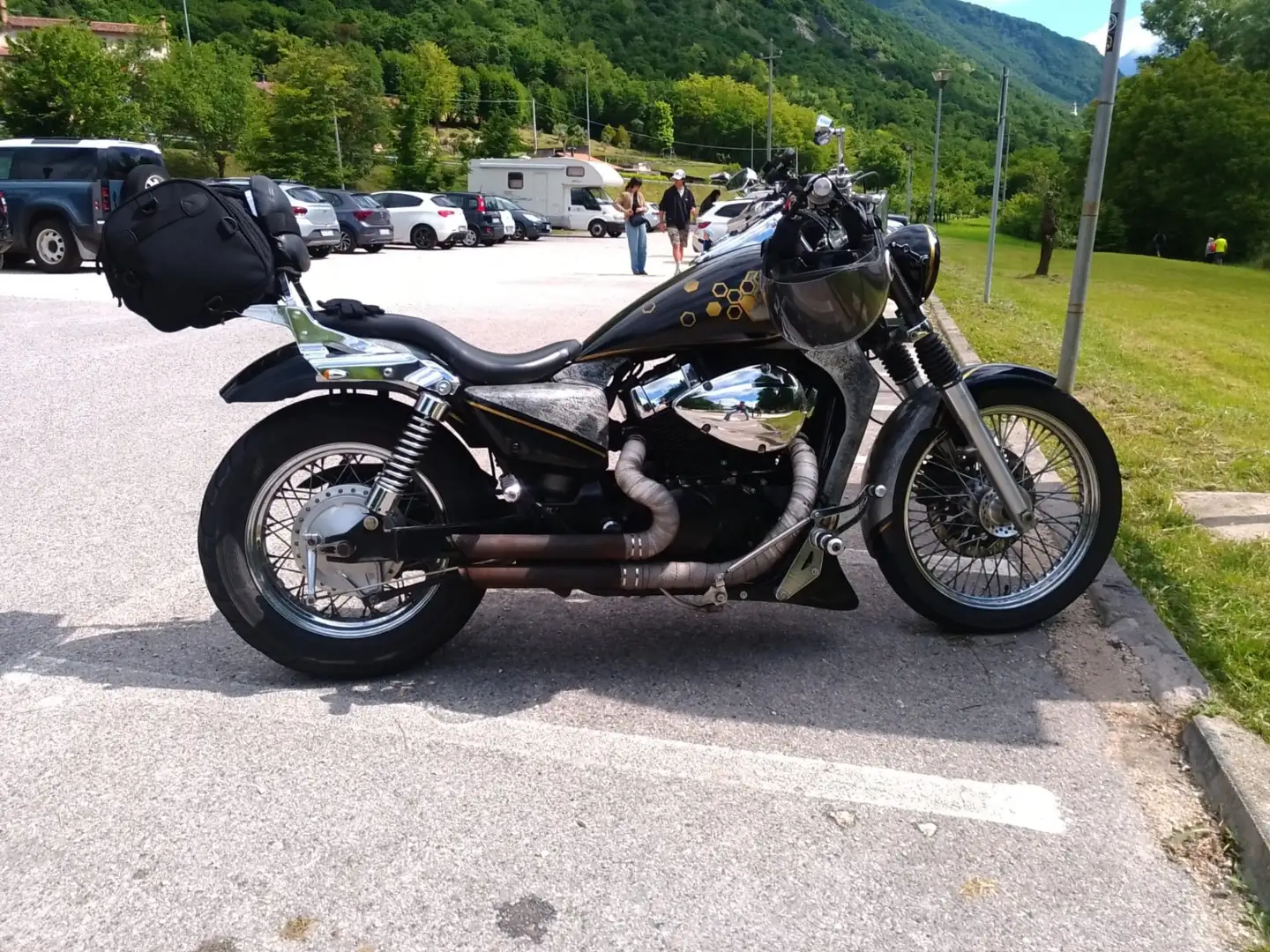 Honda Shadow 750 Nero - 2
