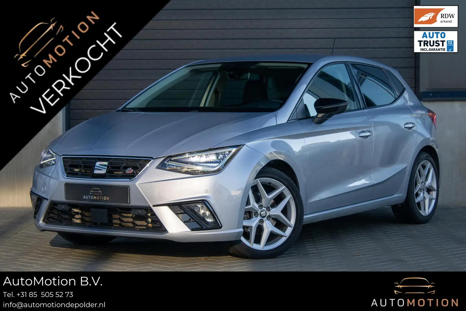 SEAT Ibiza 1.0 TSI FR Business Intense CAMERA ADAPTIEF SFEER Grijs - 1