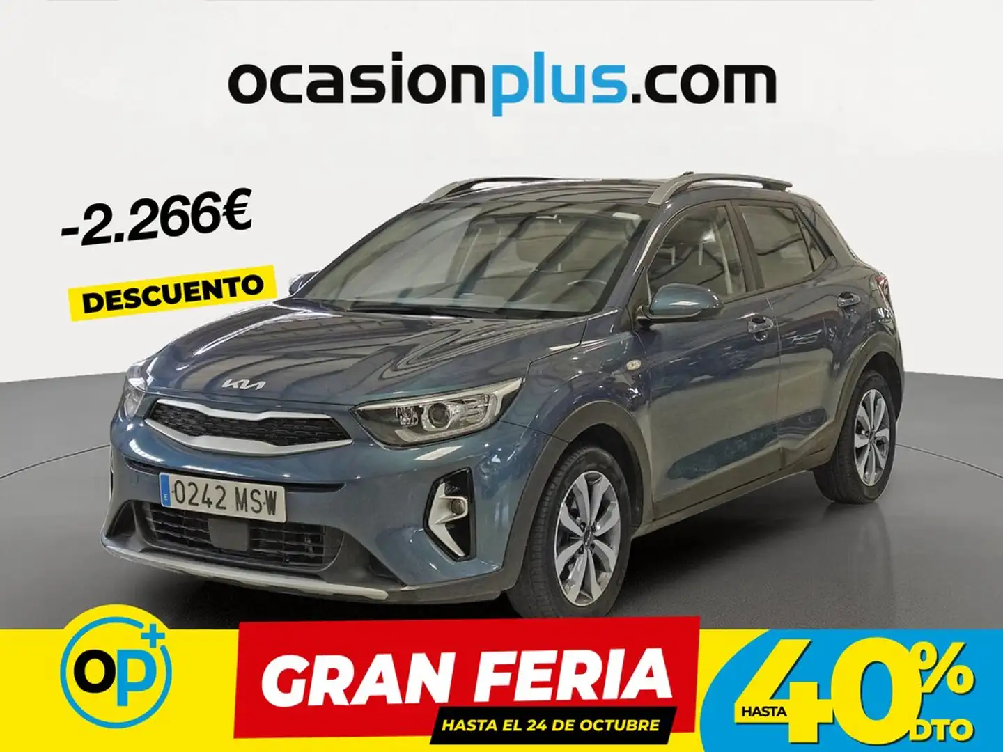 Kia Stonic 1.0 T-GDi Drive 100 Blanco - 1