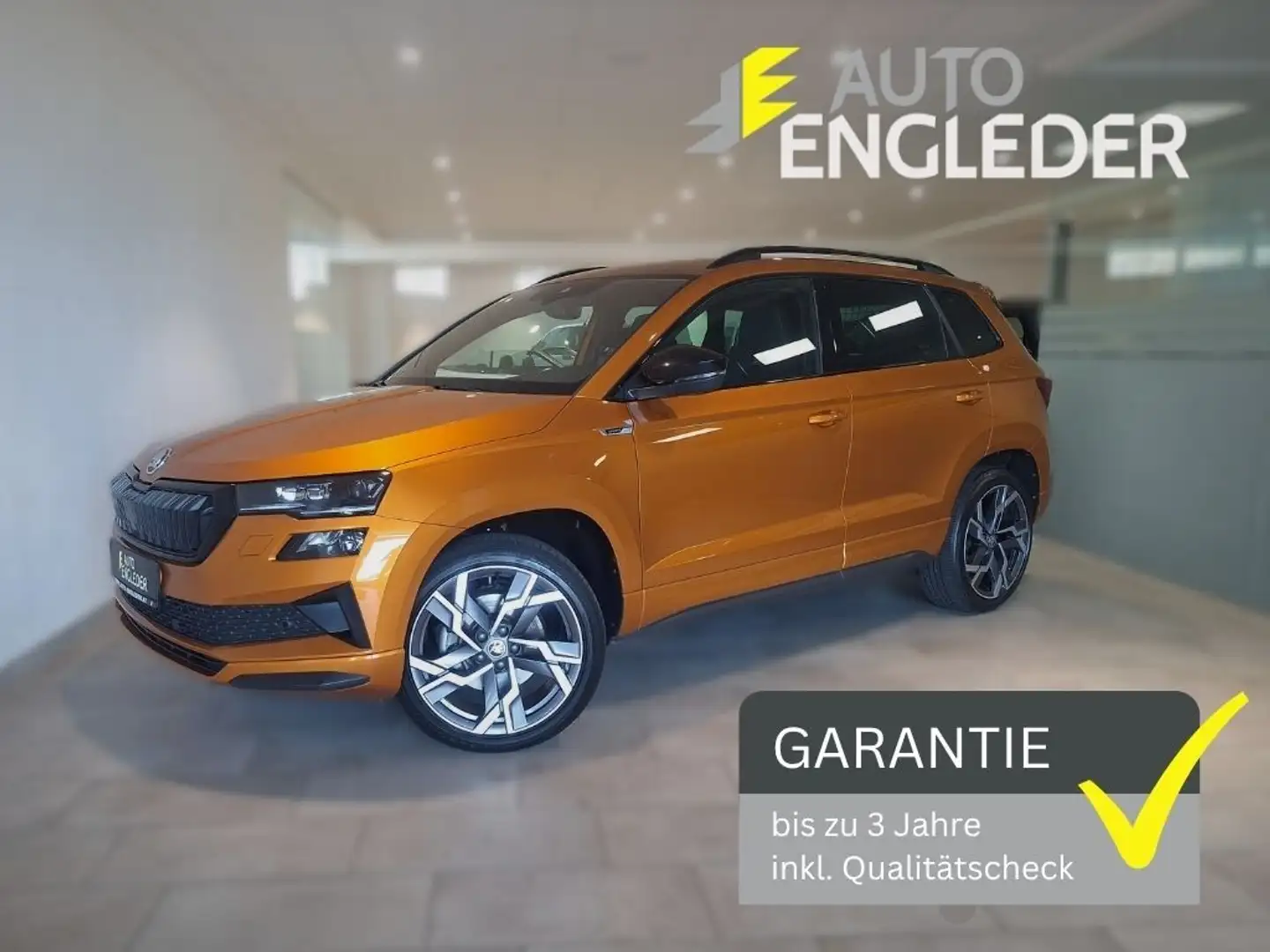 Skoda Karoq 2,0 TDI 4x4 DSG Sportline Orange - 1