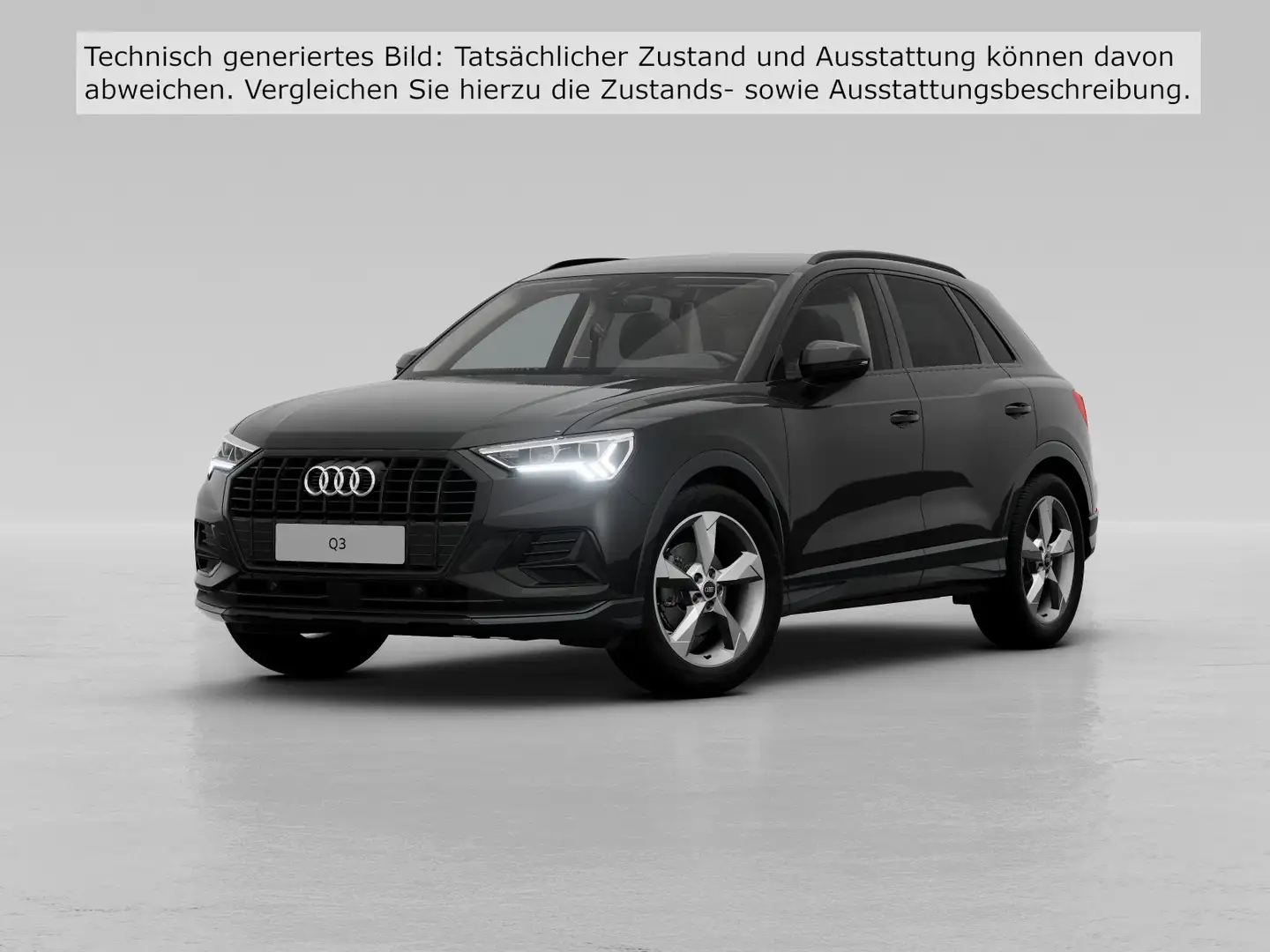 Audi Q3 advanced 35 TFSI AHK STDHZG E-KLAPPE VIRTUAL Schwarz - 2