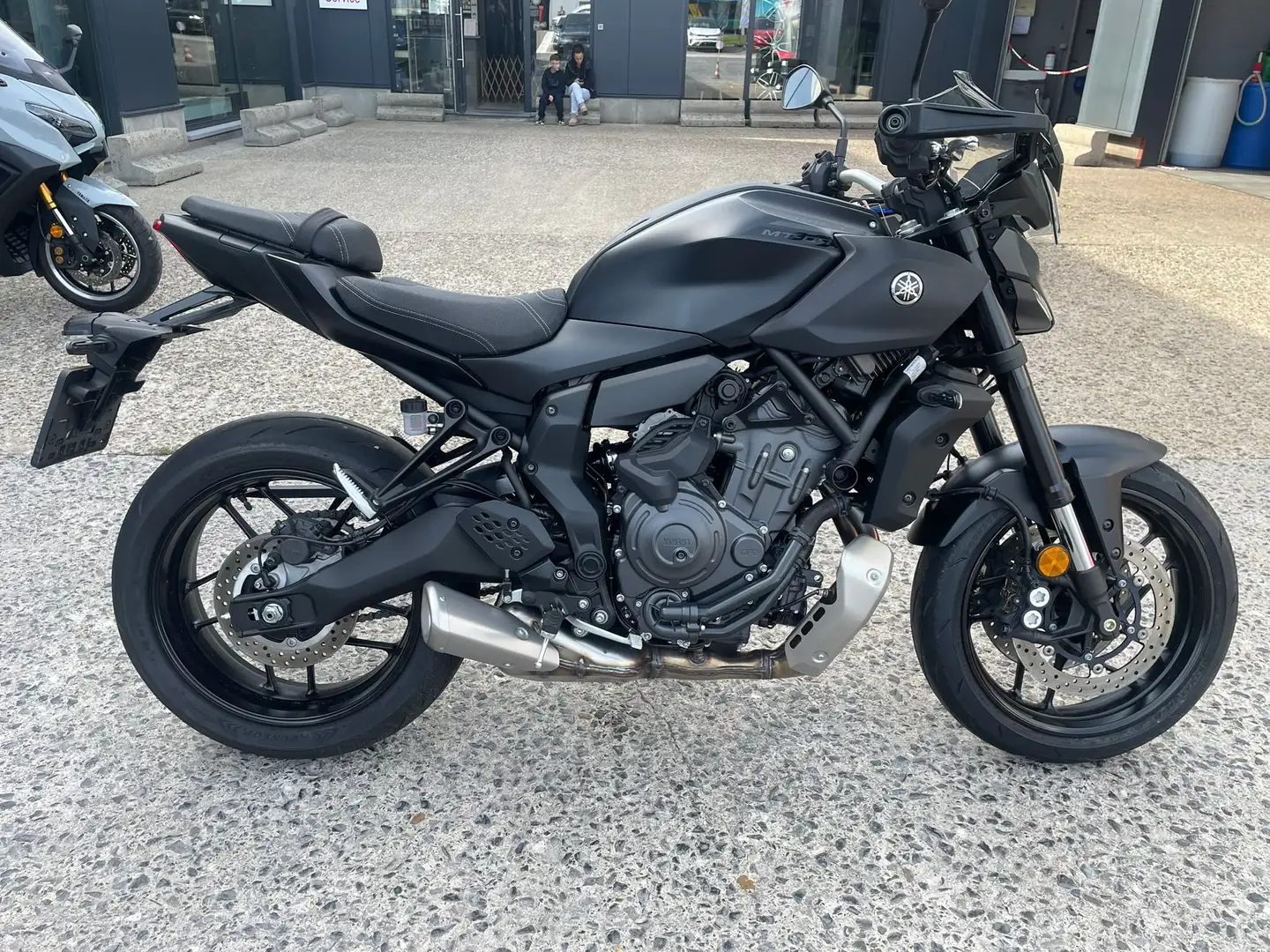 Yamaha MT-07 Y-AMT Zwart - 1