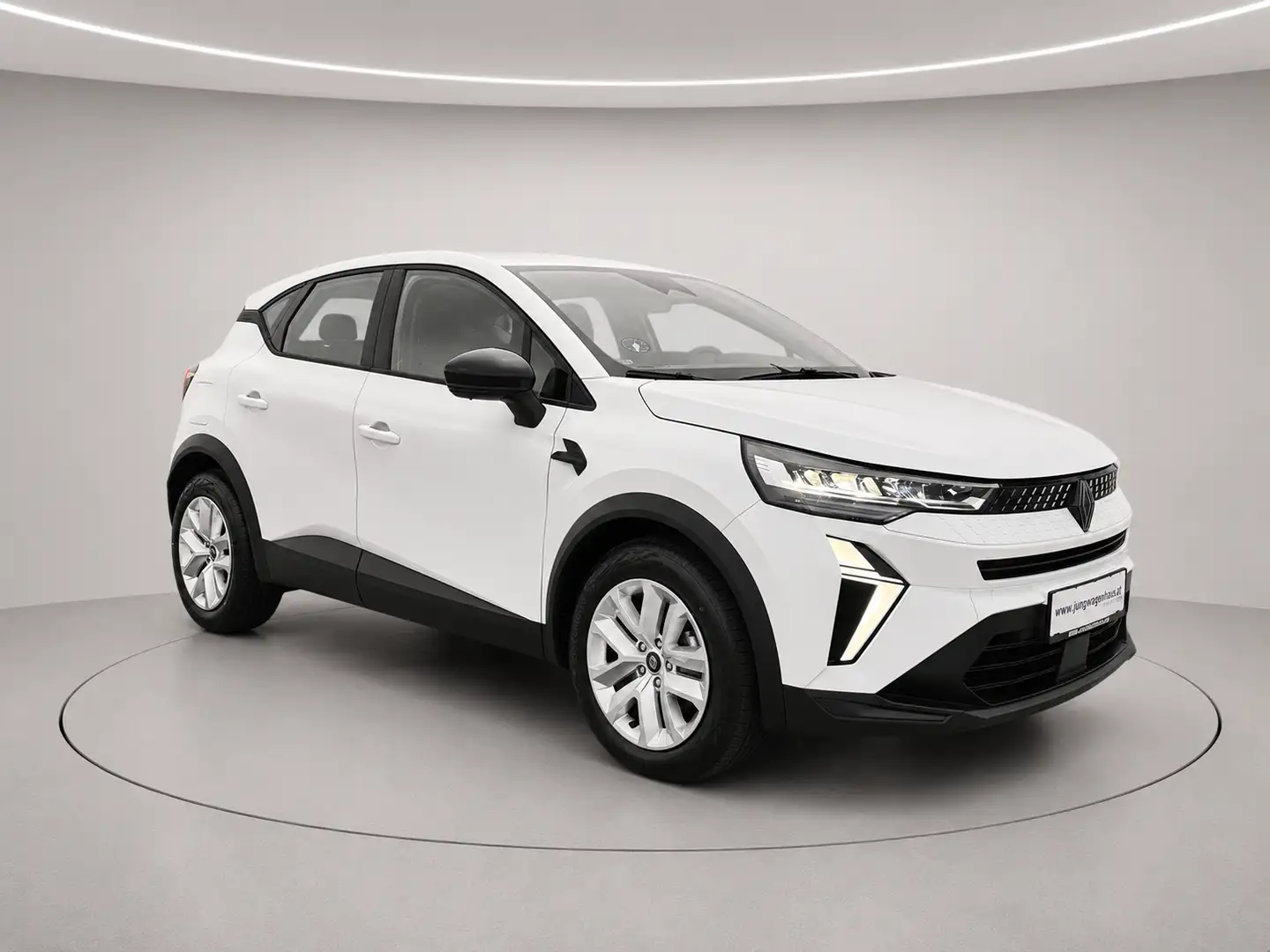 Renault Captur Mild-Hybrid TCe 160 Evolution Aut. CarPlay Sitzh. Weiß - 2