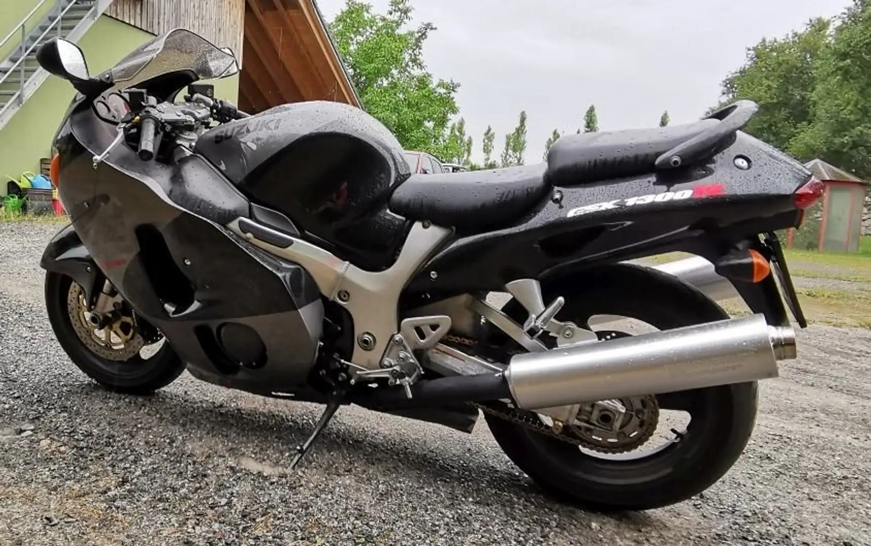 Suzuki GSX 1300 Hayabusa Supersport Noir - 2