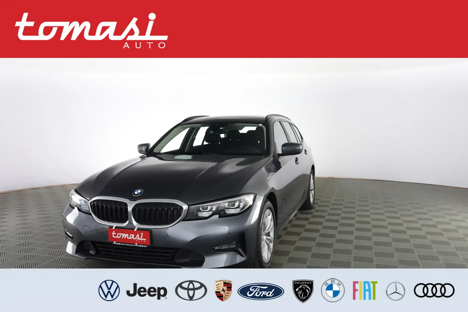 BMW 318 d Touring Business Advantage/ 318d 48V Touring Bus Grigio - 1