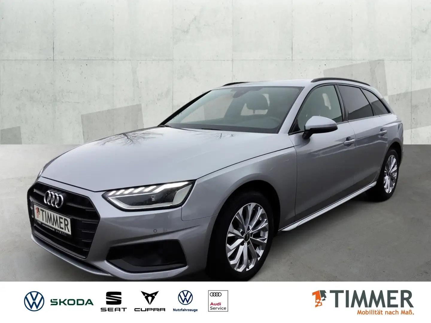 Audi A4 Avant 35 TDI S tronic ADVANCED +PANO +LED +ACC +R Silber - 1