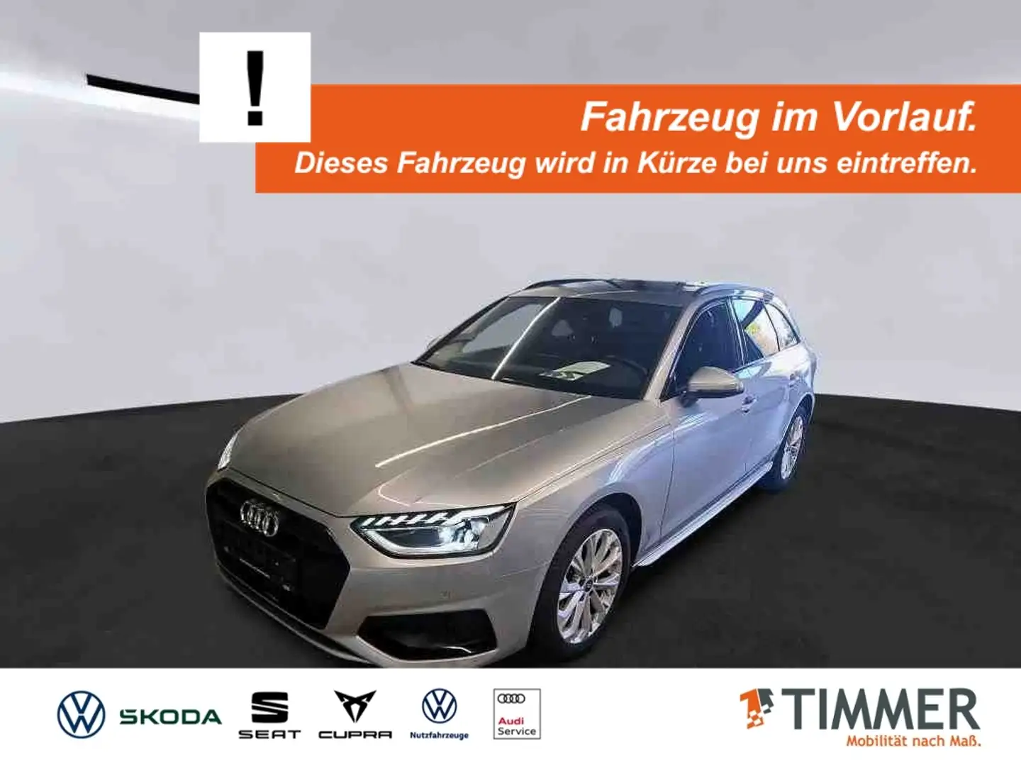 Audi A4 Avant 35 TDI S tronic ADVANCED +PANO +LED +ACC +R Silber - 1