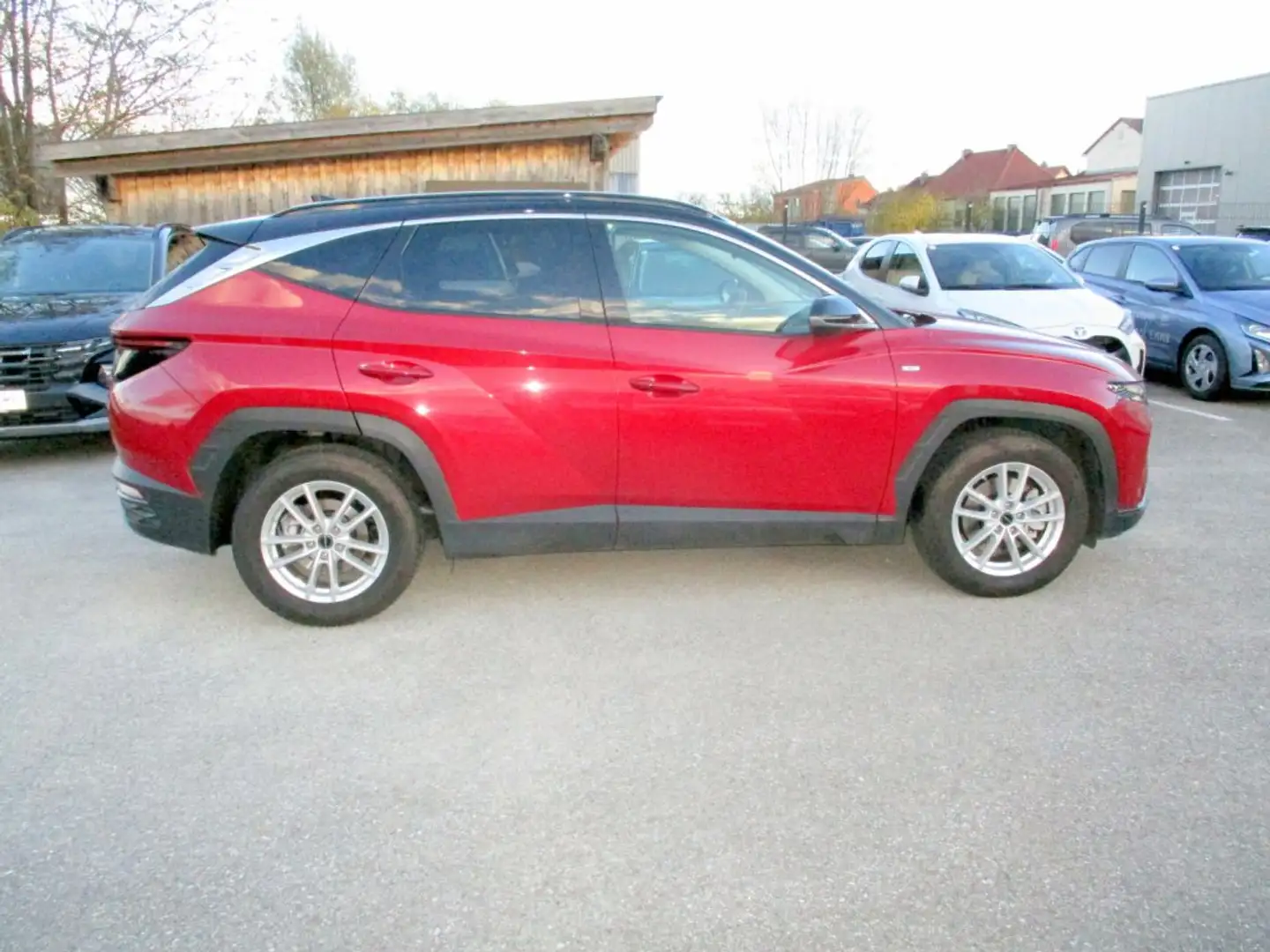 Hyundai TUCSON NX4 Trend Line 1,6 T-GDi 2WD DCT,AHK abnehmbar Negro - 2