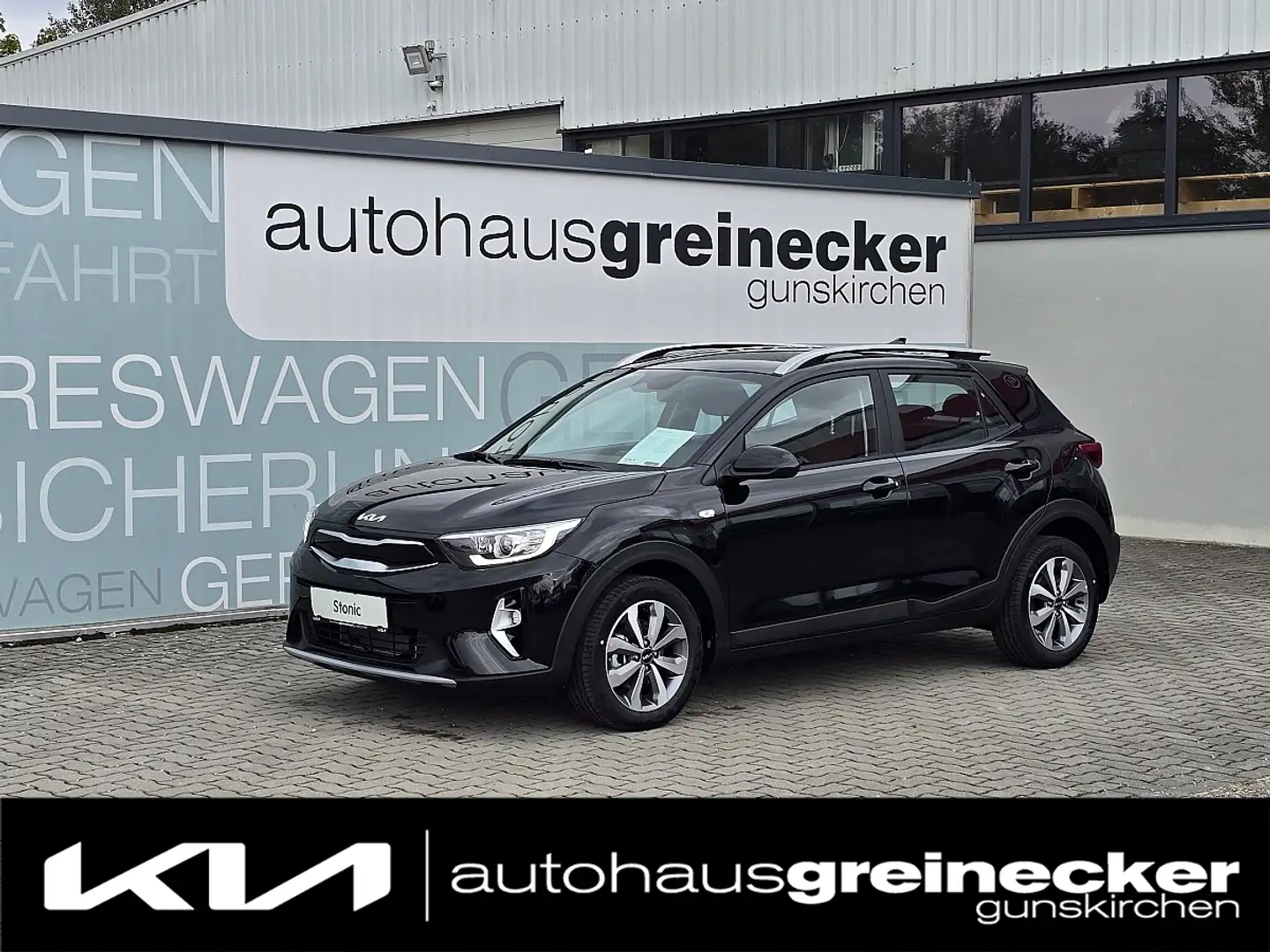 Kia Stonic 1,0 TGDI GPF ISG Silber Schwarz - 1