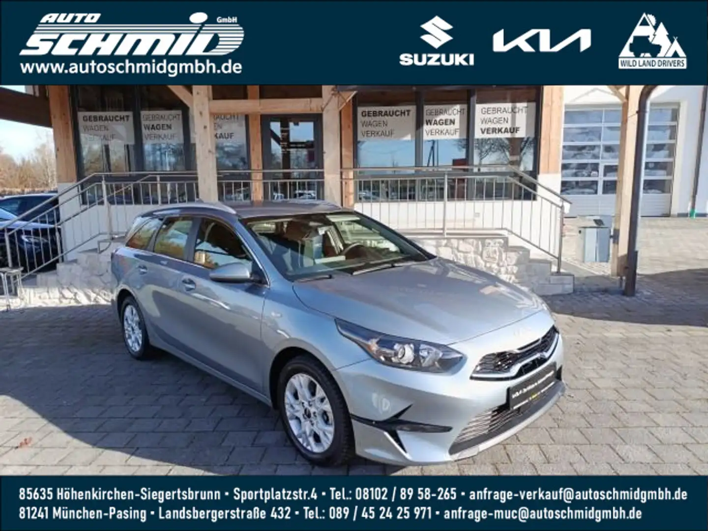 Kia Ceed SW / cee'd SW CEED SW 1.5T 140 DCT7 VIS KOMF+ (NAV) Silber - 1