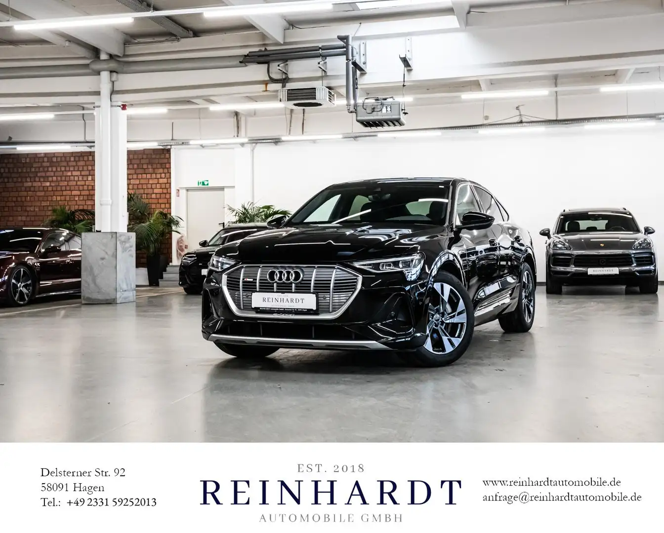 Audi e-tron 50 SPORTBACK S LINE 20Z./DAB/KAMERA/SHZ Schwarz - 1