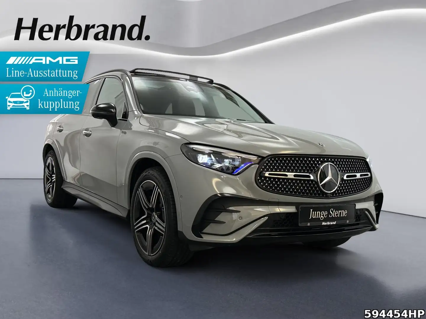 Mercedes-Benz GLC 220 d 4M AMG AHK Pano DIGITAL LIGHT BURMEST Grau - 2