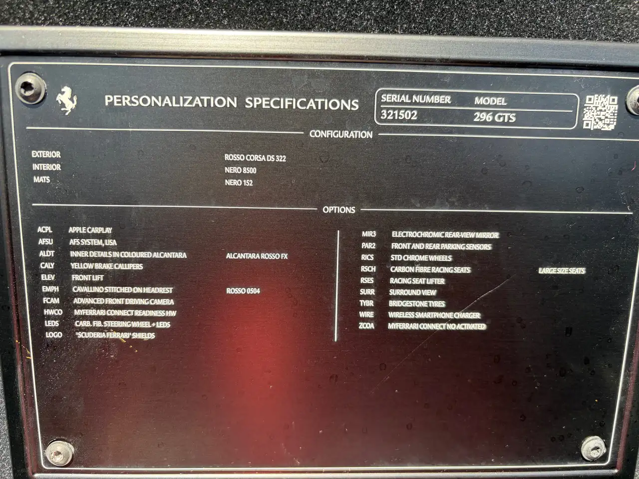 Ferrari 296 GTS photo Ferrari 296 GTS