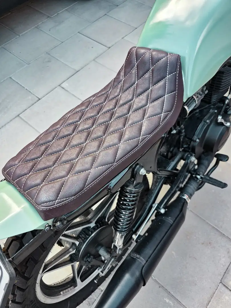 Honda CB 450 CB450N Custom Scrambler Groen - 2