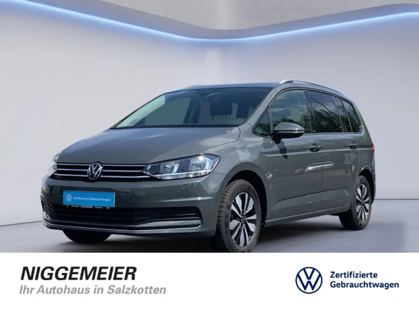 Volkswagen Touran 2.0TDI MOVE NAVI+ACC+EL.HECKKL.+APP-CONNE Grau - 1