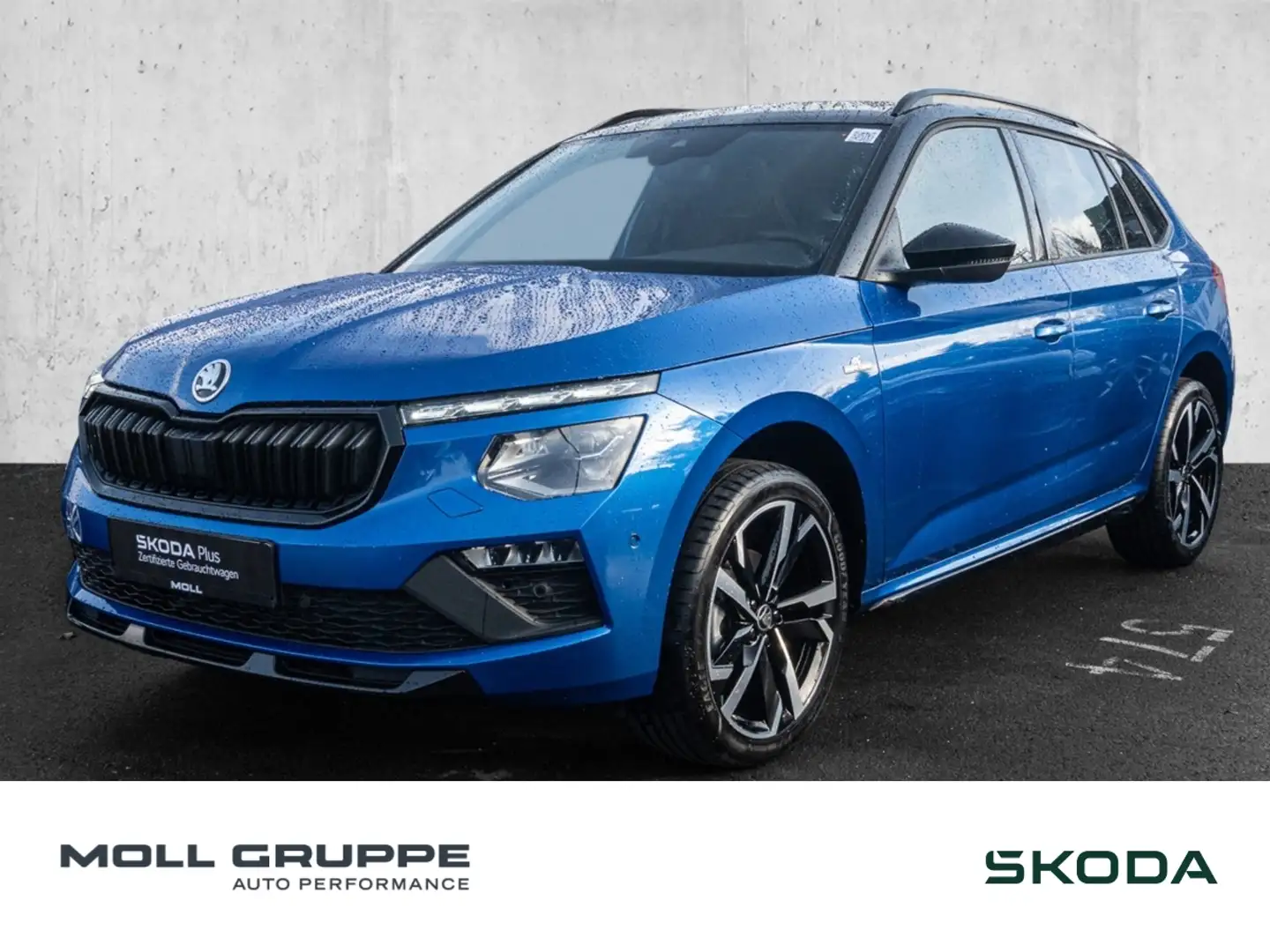 Skoda Kamiq 1.5 TSI Monte Carlo Pano LED ACC Blau - 1
