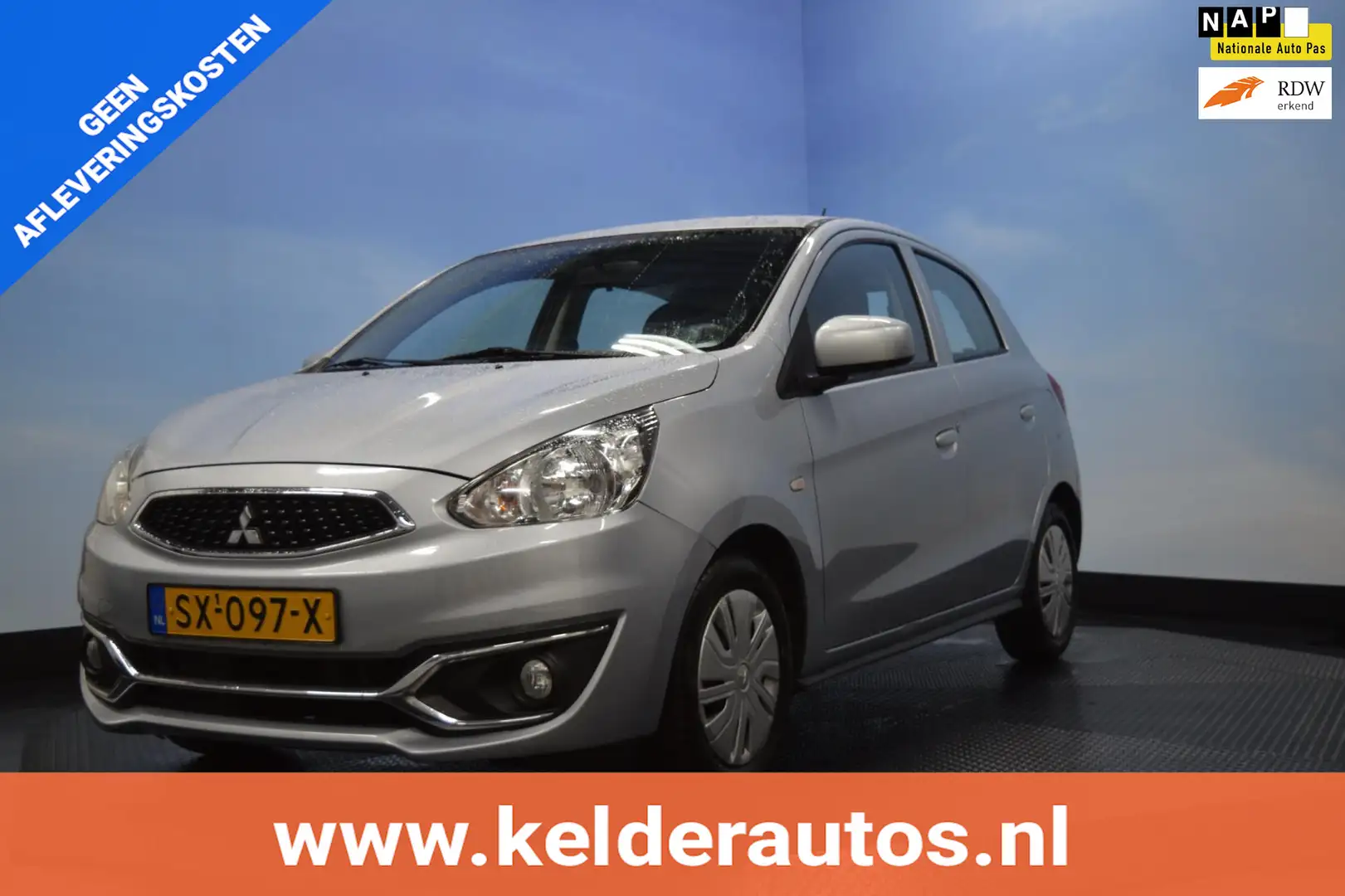 Mitsubishi Space Star 1.0 Cool+ Airco | 5 deurs | Elektr. pakket | Neder Gris - 1