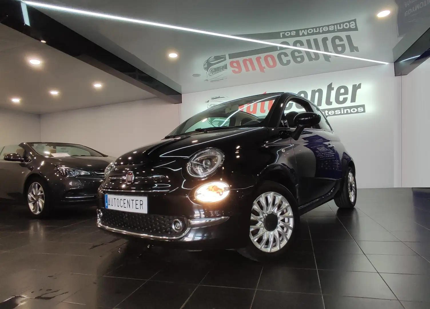 Fiat 500C 1.2 Lounge MTA Negro - 1