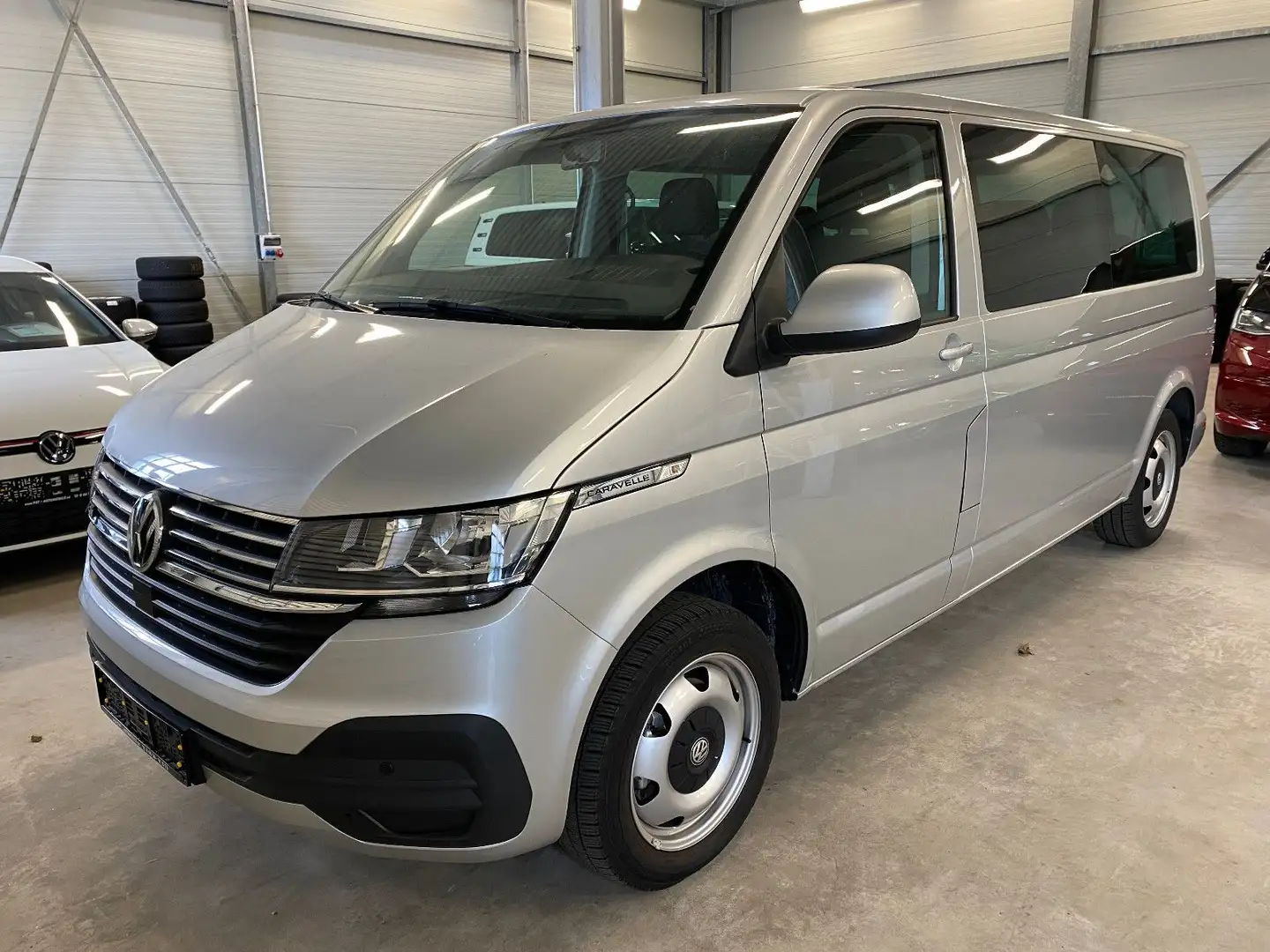 Volkswagen T6 Caravelle T6.1 ABTe Caravelle Comfortline LR 8-Sitzer Kam Silber - 1