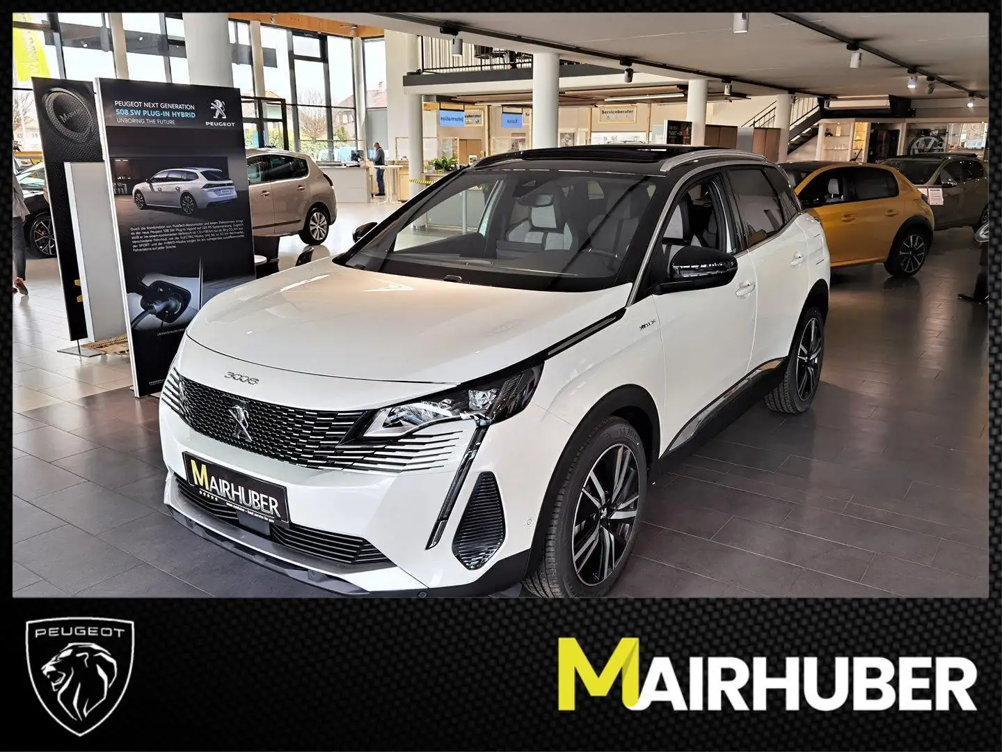 Peugeot 3008 Hybrid 300 e-EAT8 GT Pack Blanco - 1