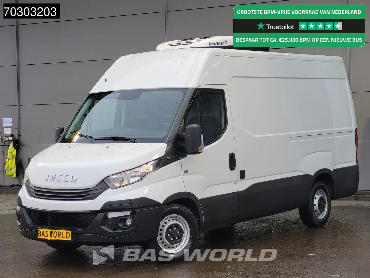 Iveco Daily 35S16 Automaat Koelwagen Kerstner 230v Stekker L2H Blanc - 1