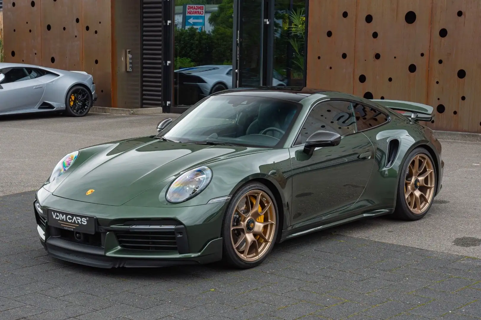 Porsche 911 Turbo S*AERO*PASM*PCCB*CARBON* Vert - 2