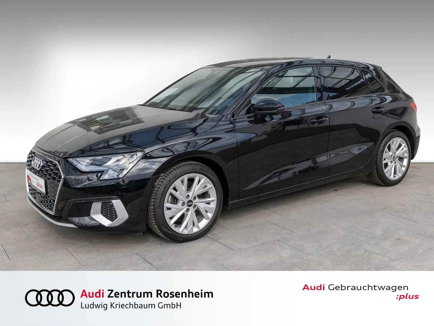 Audi A3 Sportback Advanced 30 TFSI (Navi+,ASS,GRA,S lin Schwarz - 1
