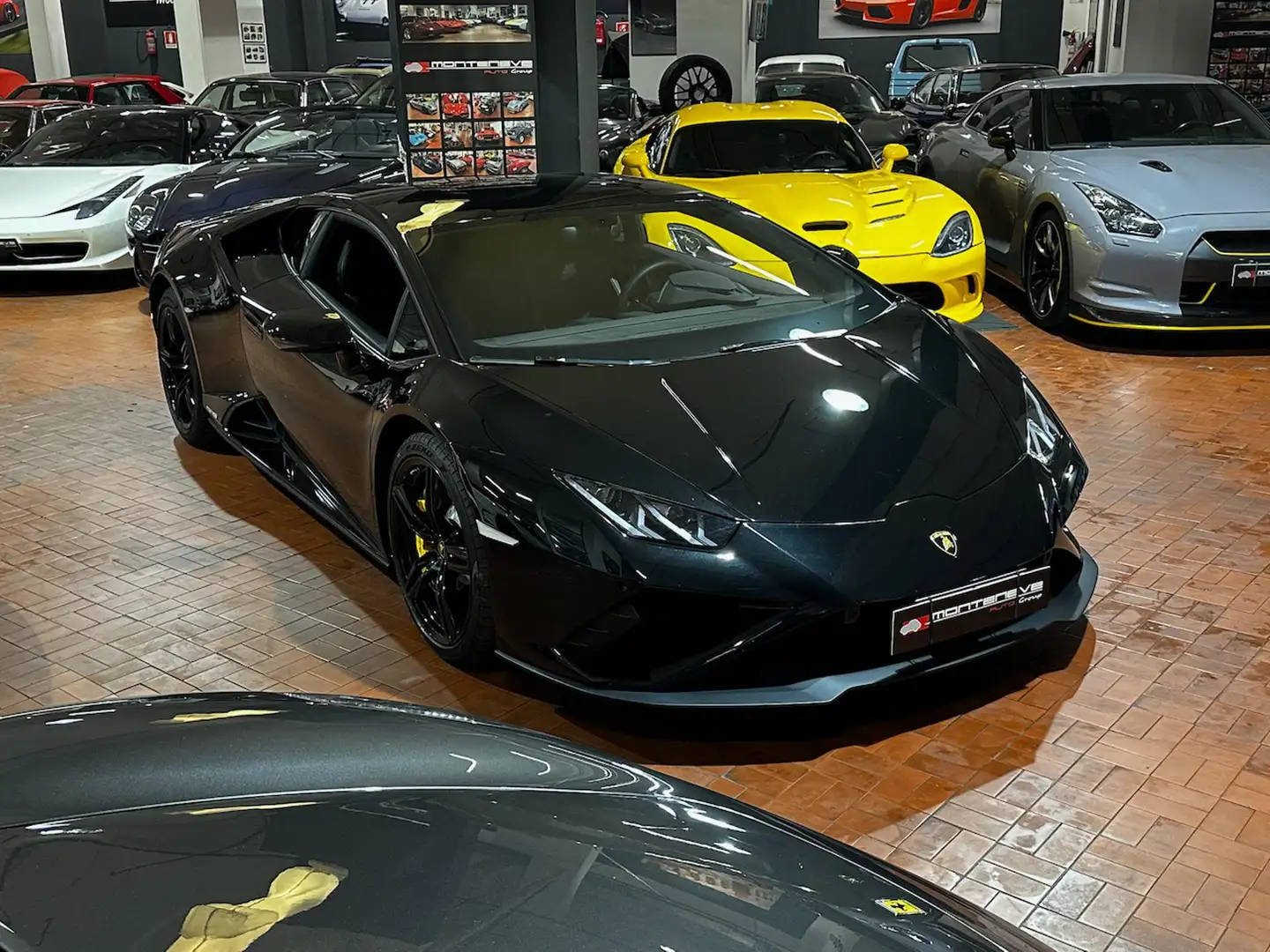 Lamborghini Huracán 5.2 V10 EVO RWD UFF.ITALIA Fekete - 1