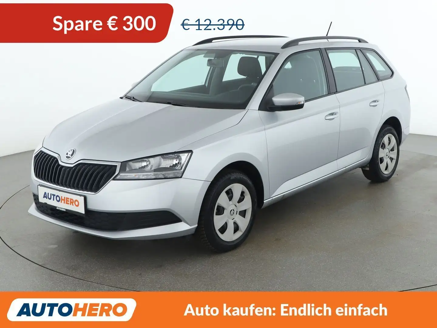 Skoda Fabia 1.0 MPI Active Silber - 1