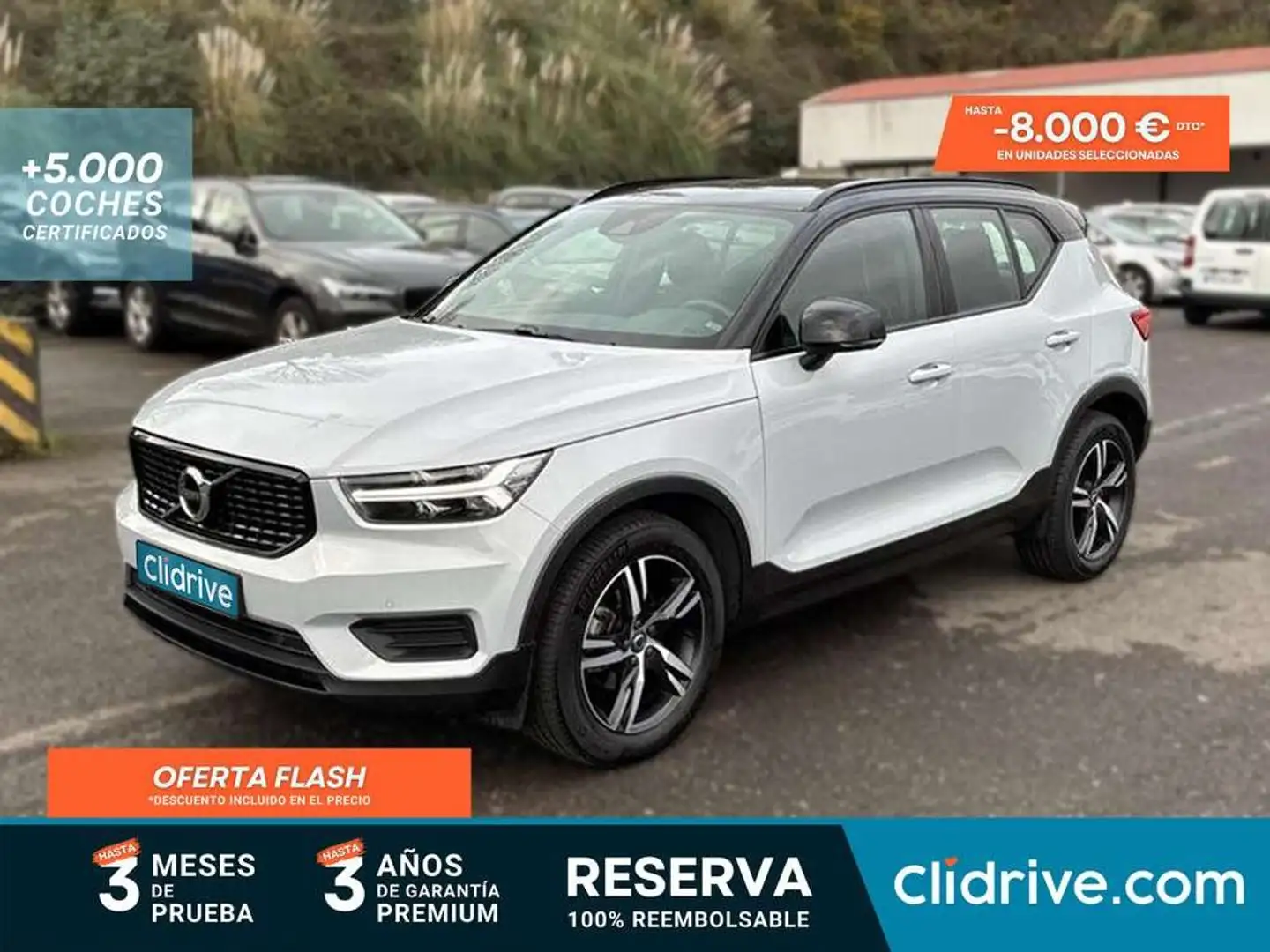 Volvo XC40 T3 R-Design Aut. Gris - 1
