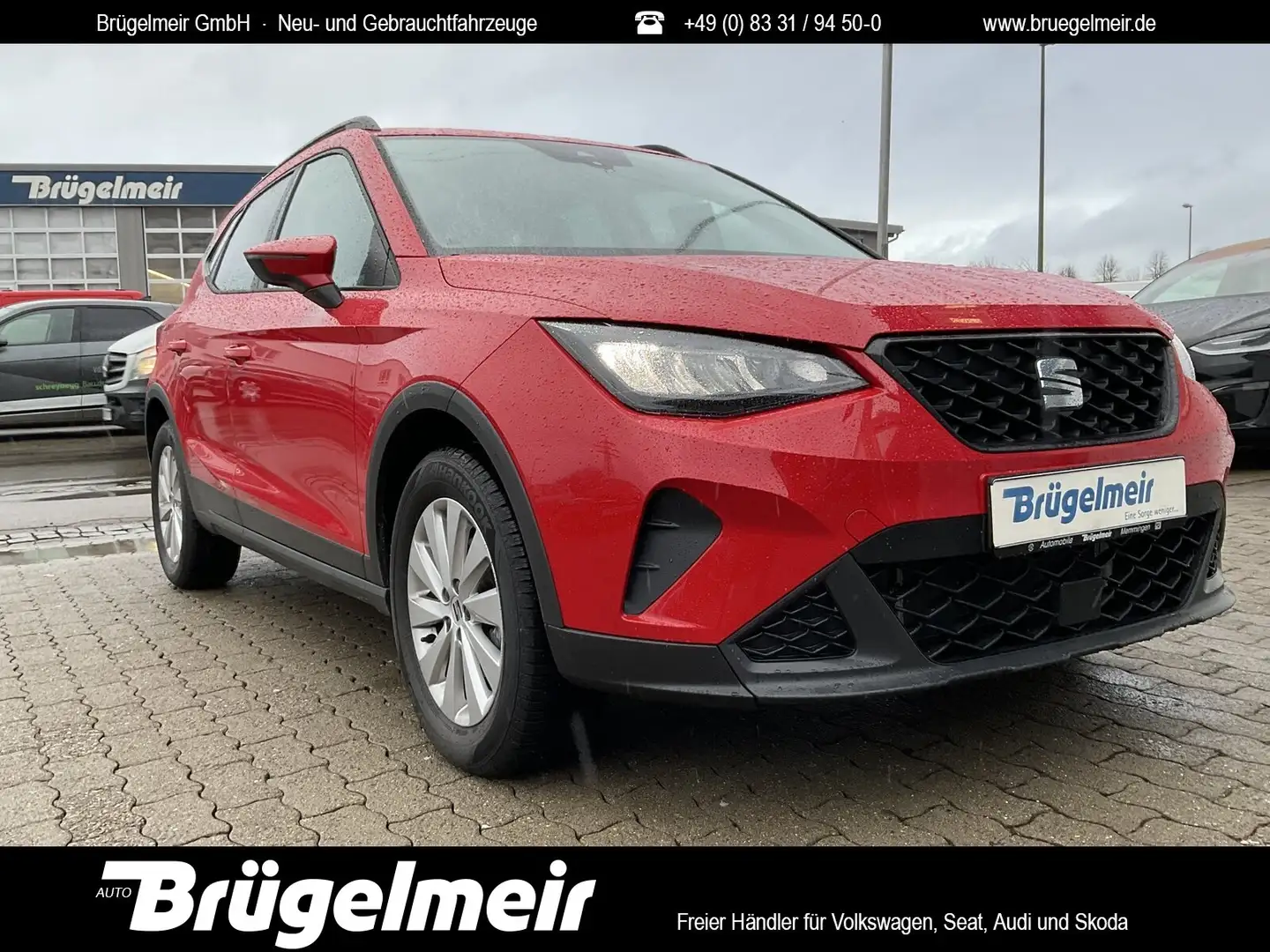 SEAT Arona Arona 1.0TSI DSG Style+NAVI+VC+PDC+SHZ+FULL-LINK Rot - 1