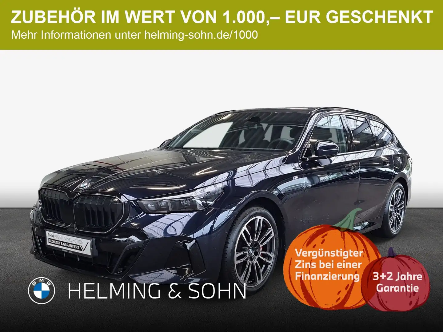 BMW 540 d xDrive Touring M-Sport Pro Iconic Glow LED AHK B Noir - 1
