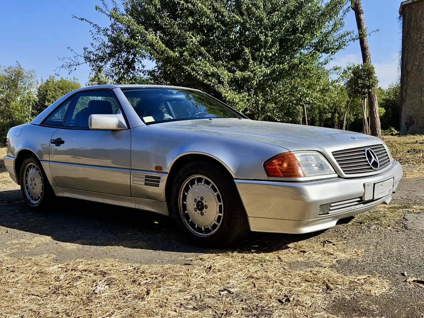 Mercedes-Benz SL 500 Italiana, V8, esente bollo, assicurazione storica Grigio - 1