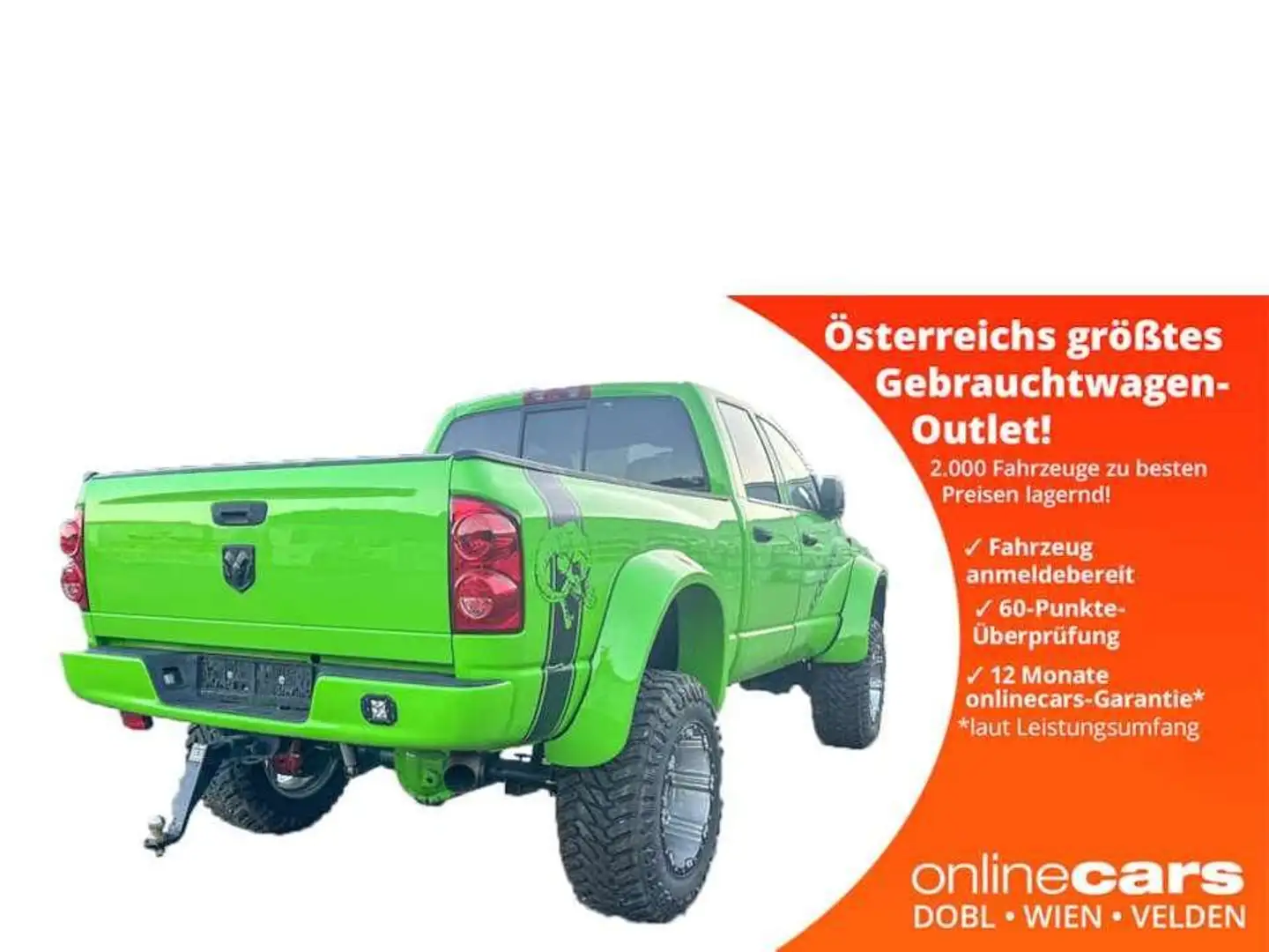 Dodge RAM 5.9 Diesel Aut AHK LEDER TEMPOMAT KLIMA Green - 2