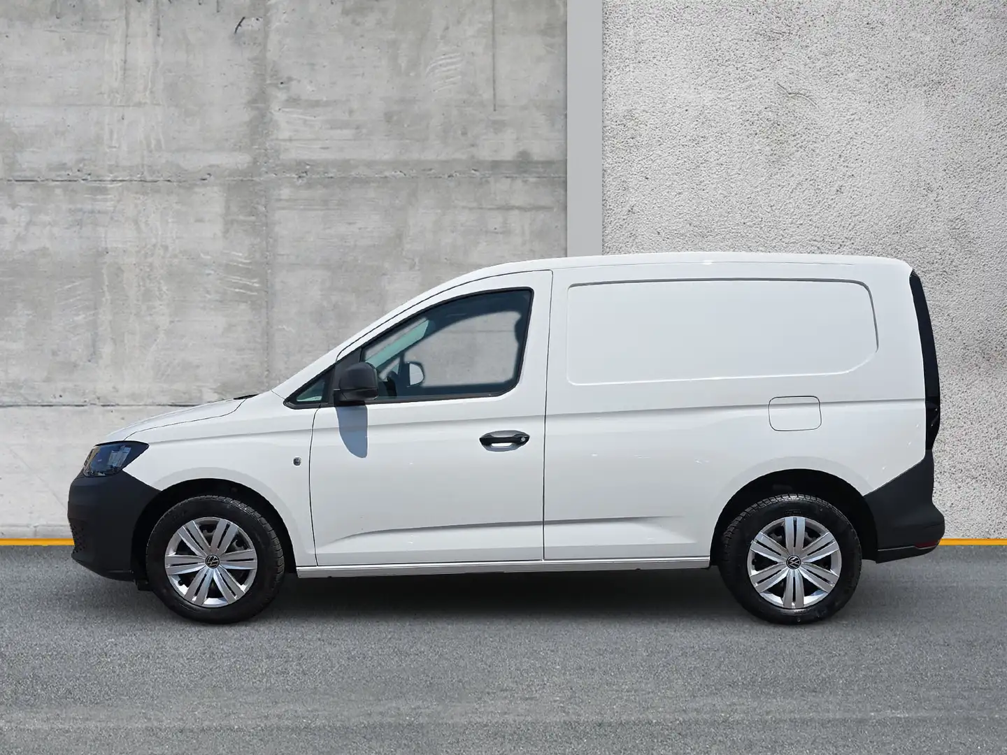 Volkswagen Caddy Cargo 2.0 TDI Klima DAB Weiß - 2