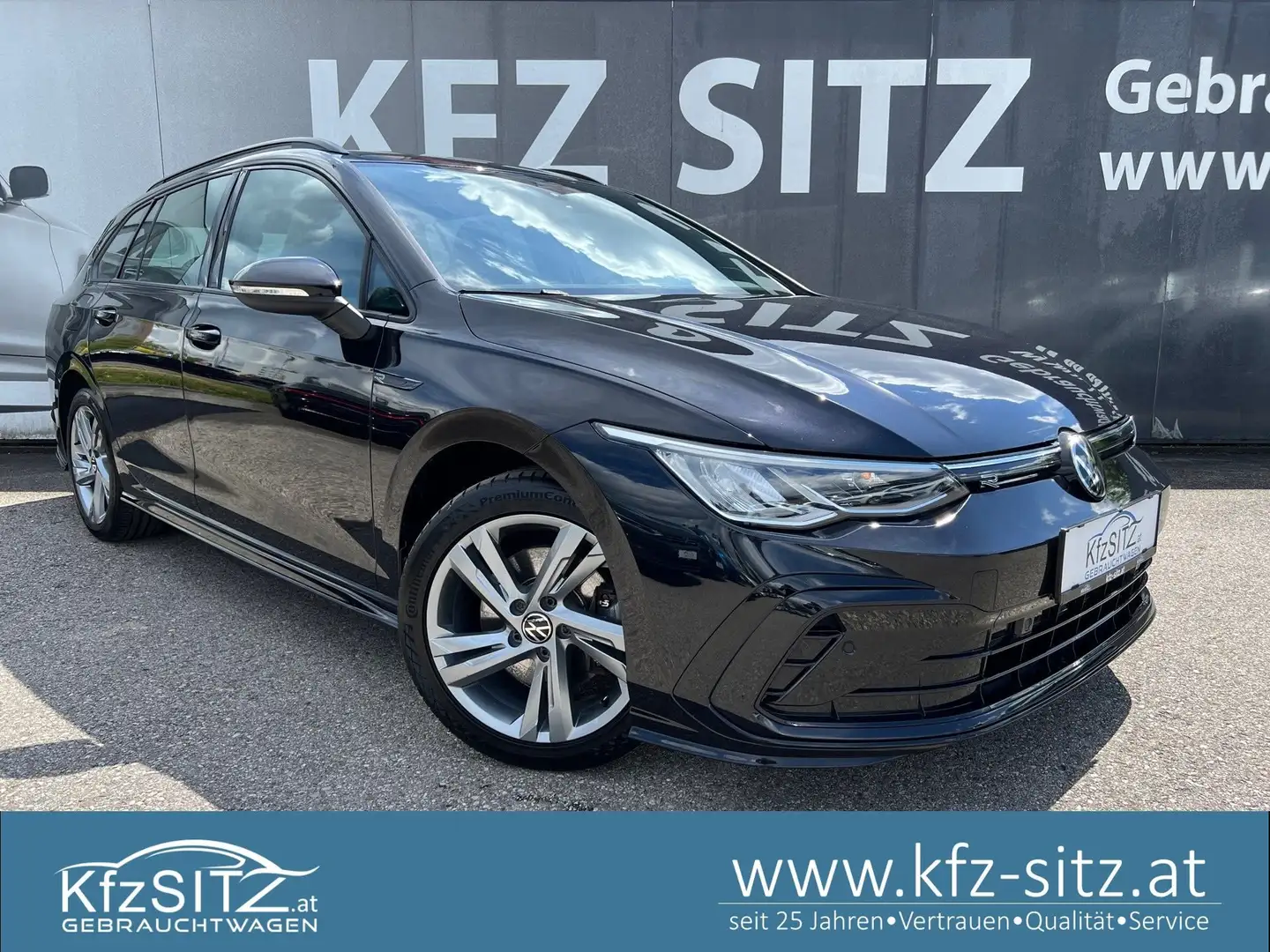 Volkswagen Golf Variant 2,0 TDI R-Line DSG | H&K/NAVI PRO Schwarz - 1