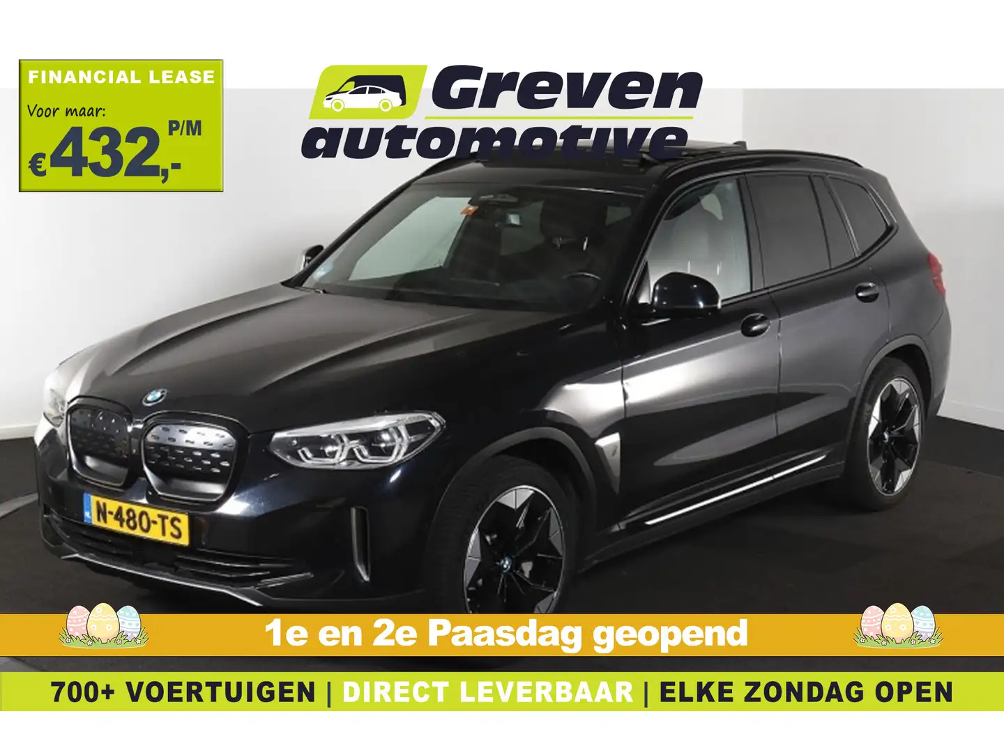 BMW iX3 High Executive 80 kWh | VERWACHT | SOH 100% | Pano Negro - 1