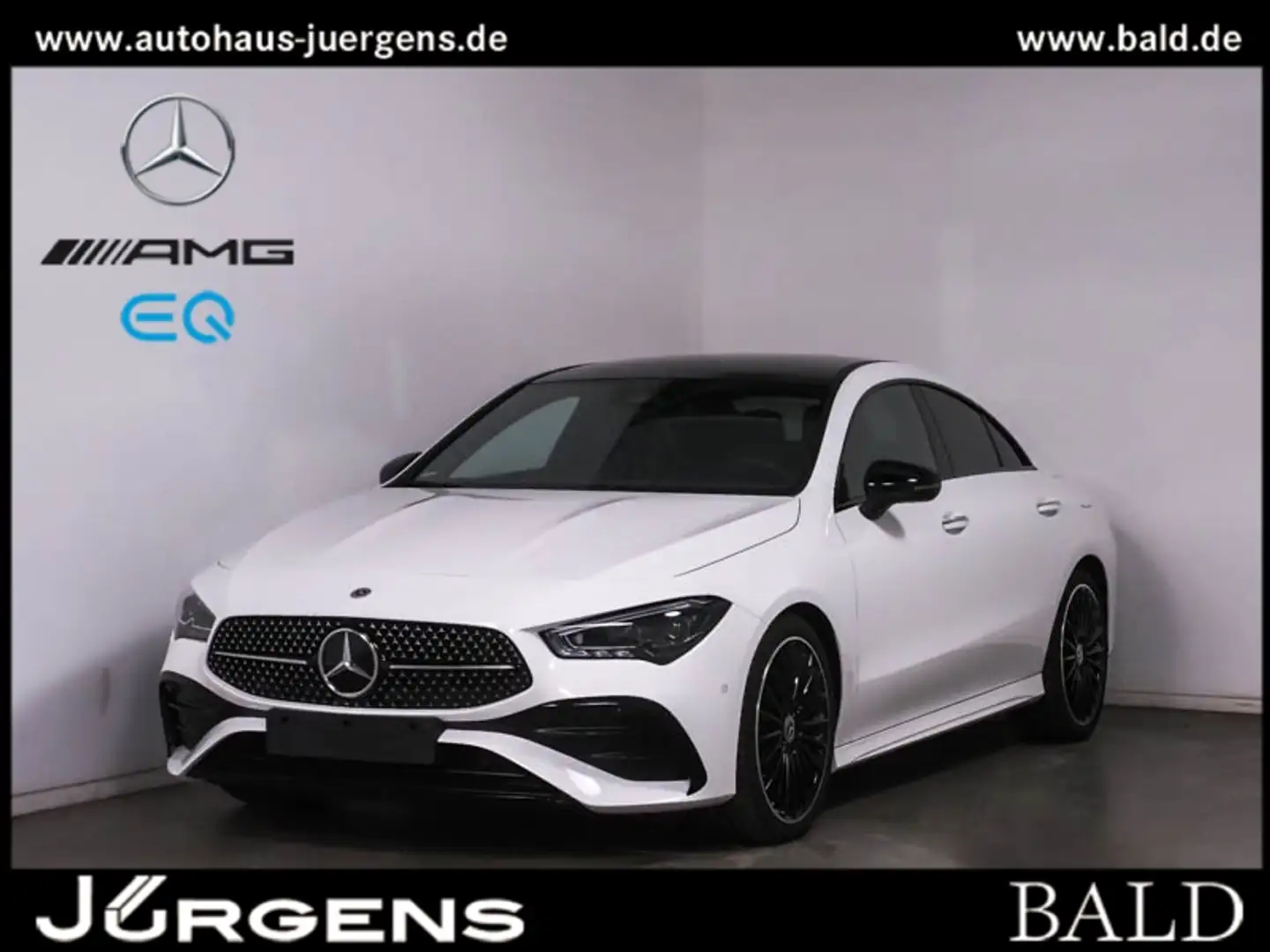 Mercedes-Benz CLA 250 4M AMG-Premium/ILS/Pano/Burm/Night/19" Blanc - 2