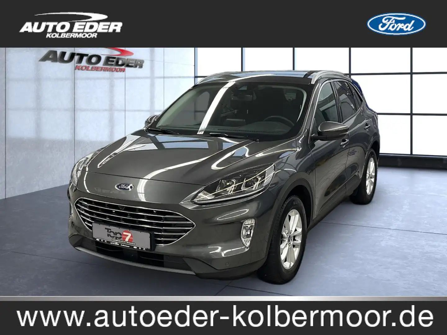 Ford Kuga Titanium Bluetooth Navi Klima Einparkhilfe Grau - 1