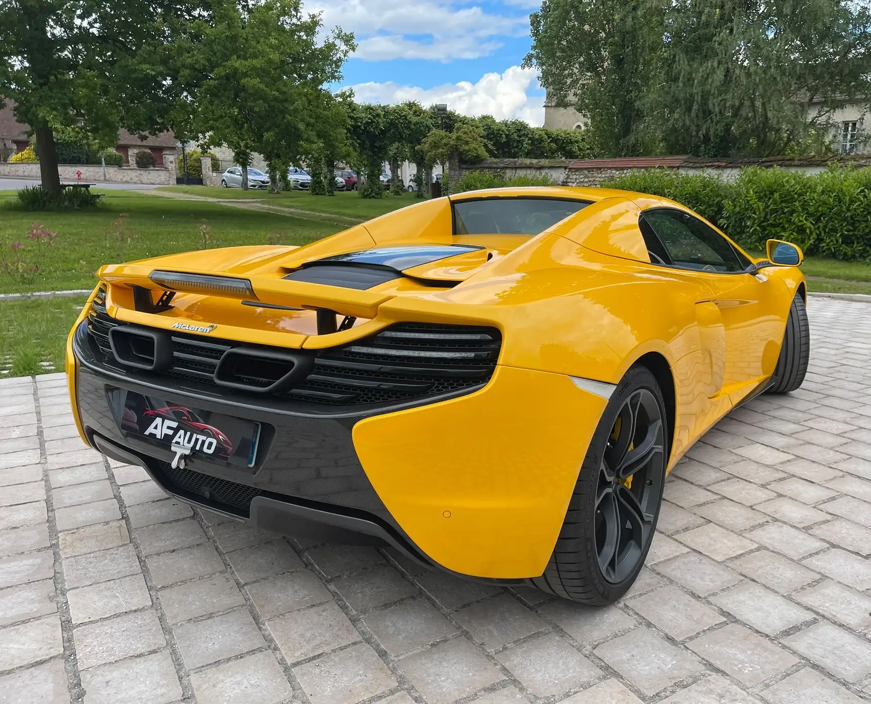 맥라렌 650S 650 Sport Spider 2015 옐로 사진 5