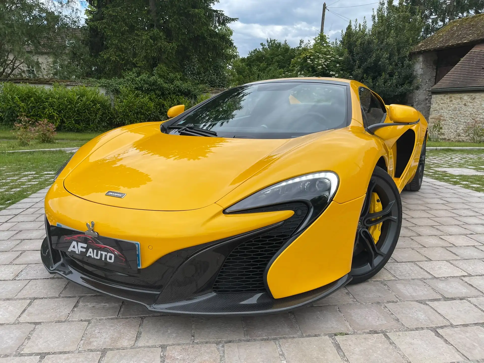 맥라렌 650S 650 Sport Spider 2015 옐로 사진 2
