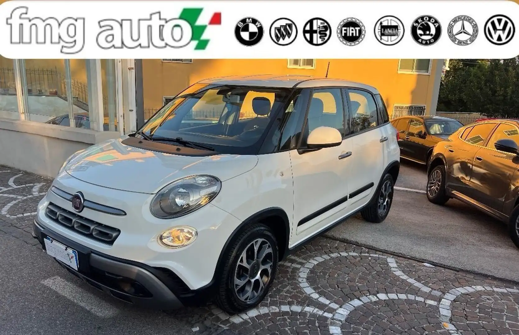 Fiat 500L 1.4 95 CV City Cross KM 51.000 Retrocam.Post.*Car Blanc - 1